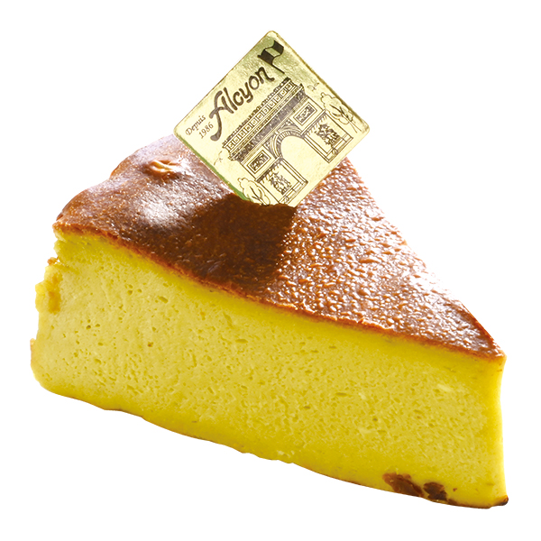 ピスタチオのバスクチーズケーキ