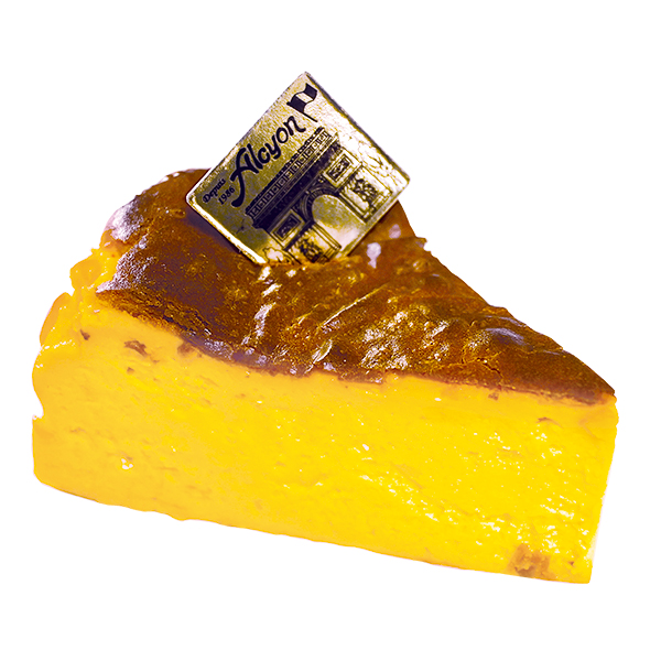 Pumpkin Basque Cheesecake