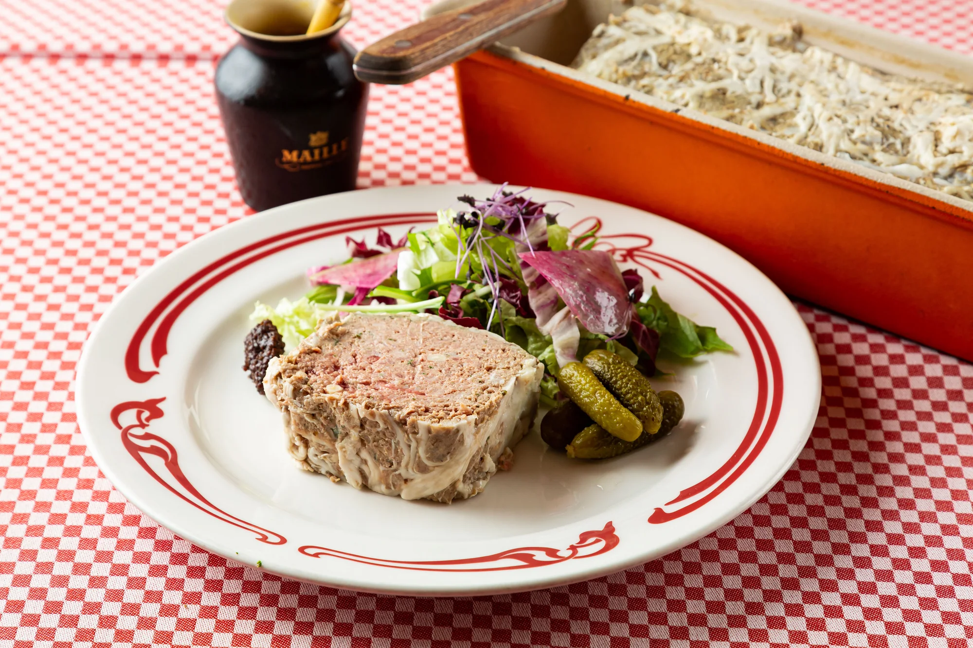 豚肉と鶏肝のパテ・ド・カンパーニュ