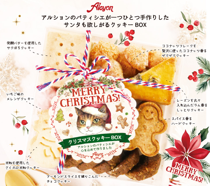クリスマスクッキーBOX