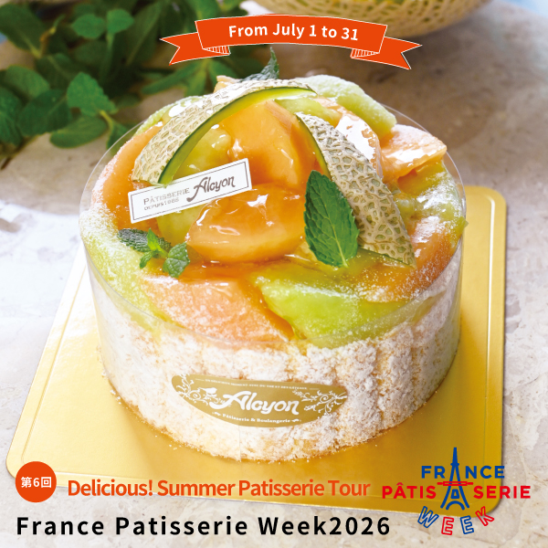 Coconut and Melon Charlotte