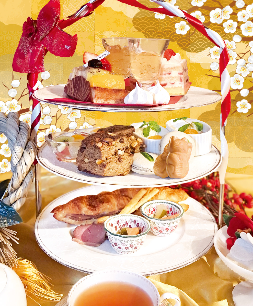 冬の紅茶アフタヌーンティーセット