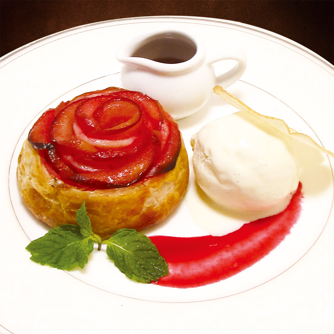 花咲くアップルパイ