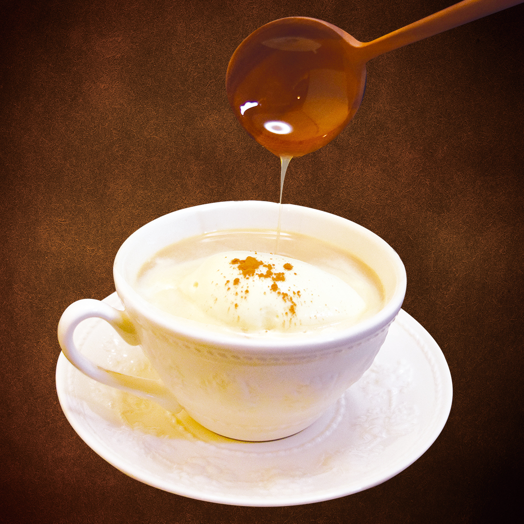 ハニーシナモンミルクティー（ホット/アイス）