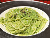 バジリコペーストのスパゲッティ“ジェノヴェーゼ”